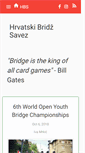 Mobile Screenshot of bridge.hr