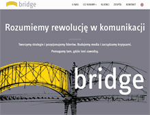 Tablet Screenshot of bridge.pl